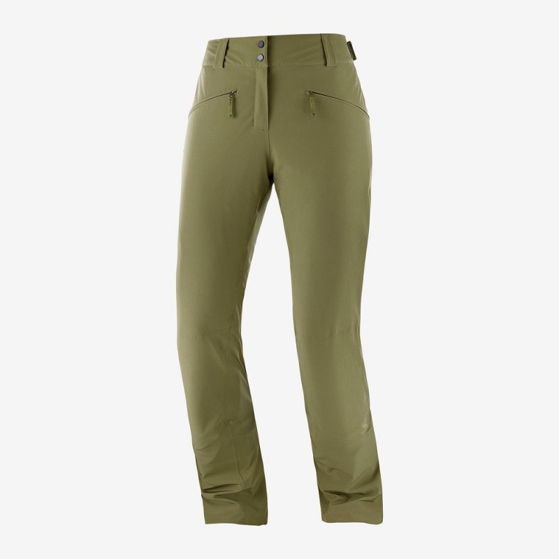 Salomon Edge Pants Green | DZSY-97465