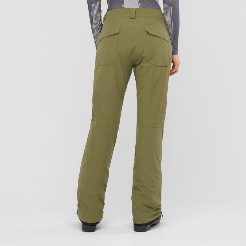 Salomon Edge Pants Green | DZSY-97465