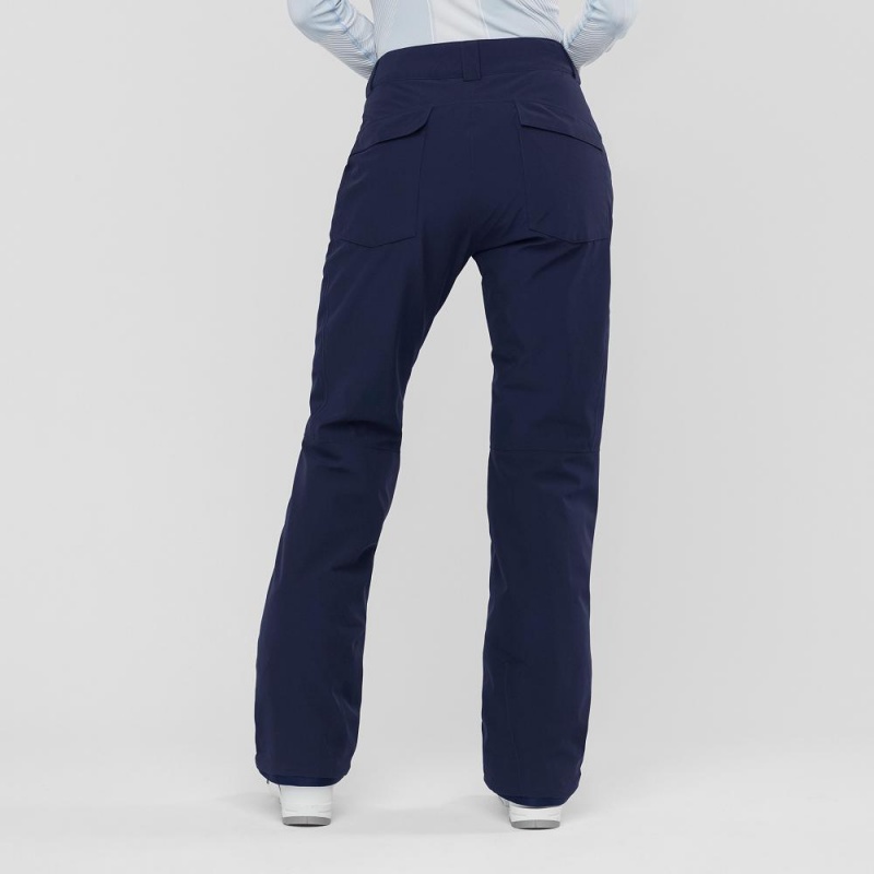 Salomon Edge Pants Navy | BHIF-60321