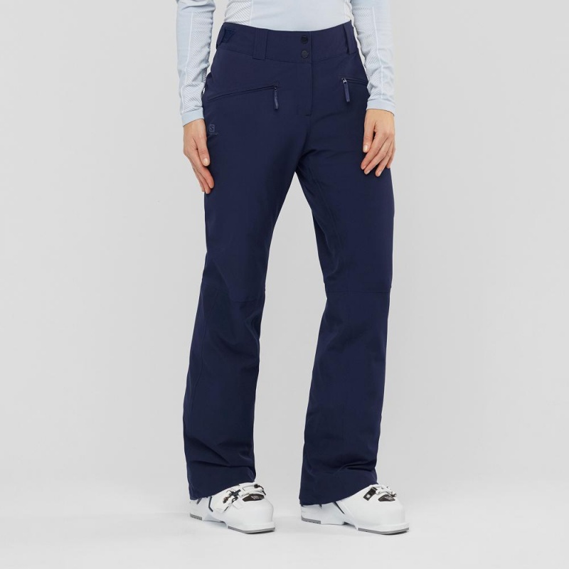 Salomon Edge Pants Navy | BHIF-60321