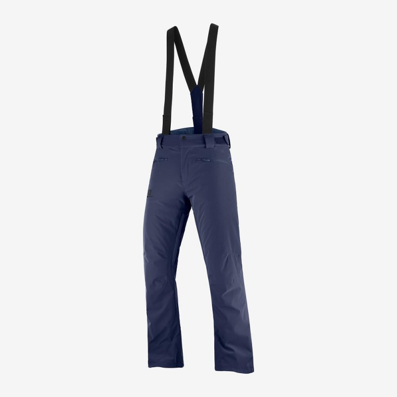 Salomon Edge Pants Navy | DKMV-69523