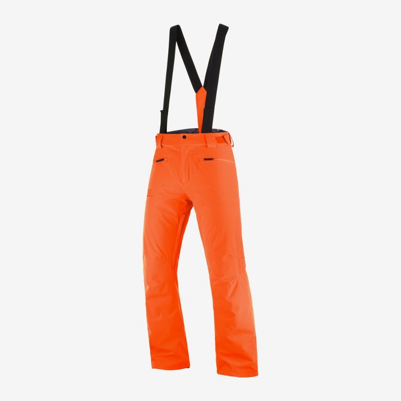 Salomon Edge Pants Orange | GBKU-52784