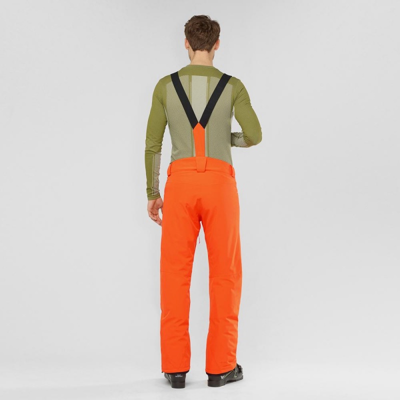 Salomon Edge Pants Orange | GBKU-52784