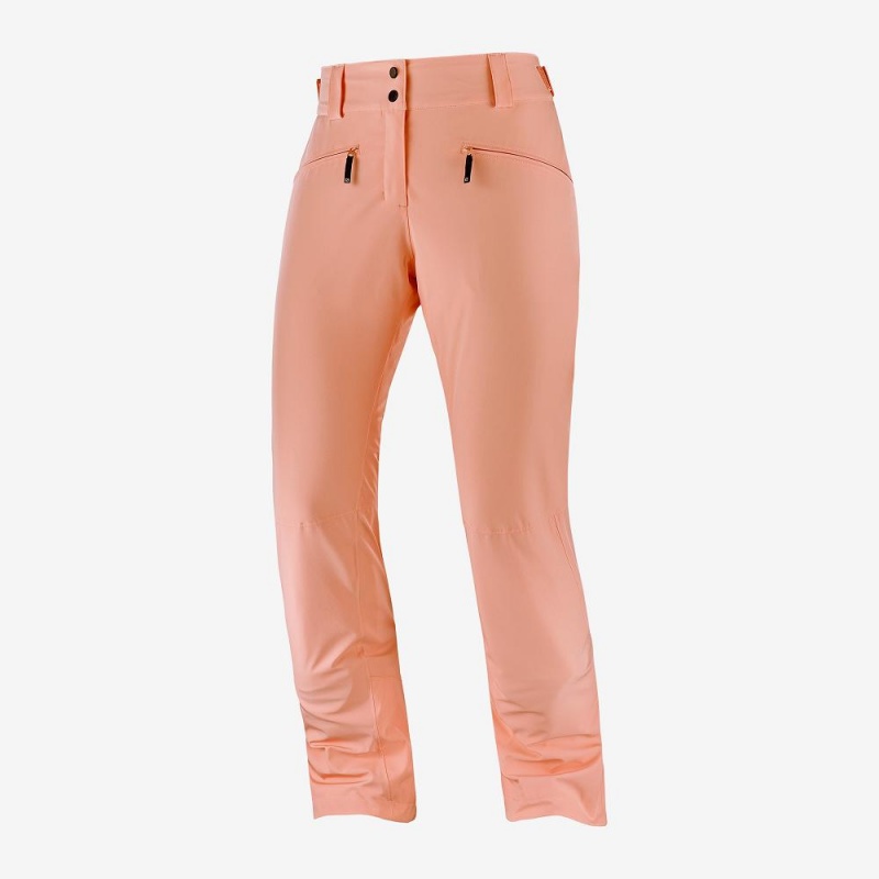 Salomon Edge Pants Pink | UZXK-90671