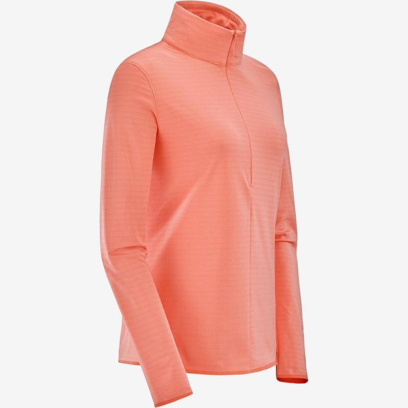 Salomon Essential Lightwarm Pullover Orange | FZSK-78560