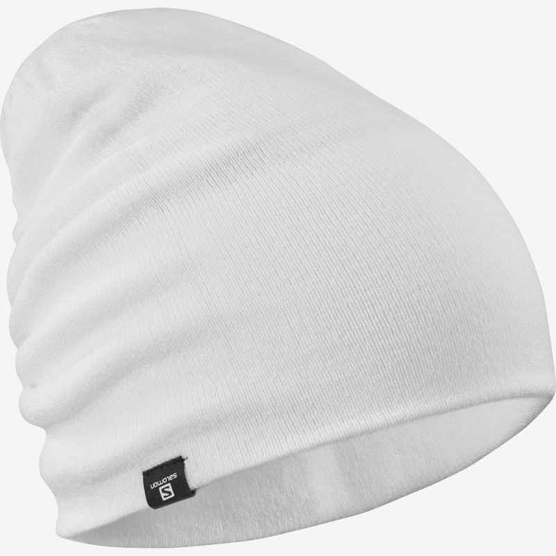 Salomon Flatspin Reversible Caps White | IXMH-78345