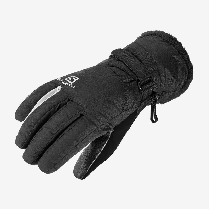 Salomon Force Dry W Gloves Black | ZNMX-32471