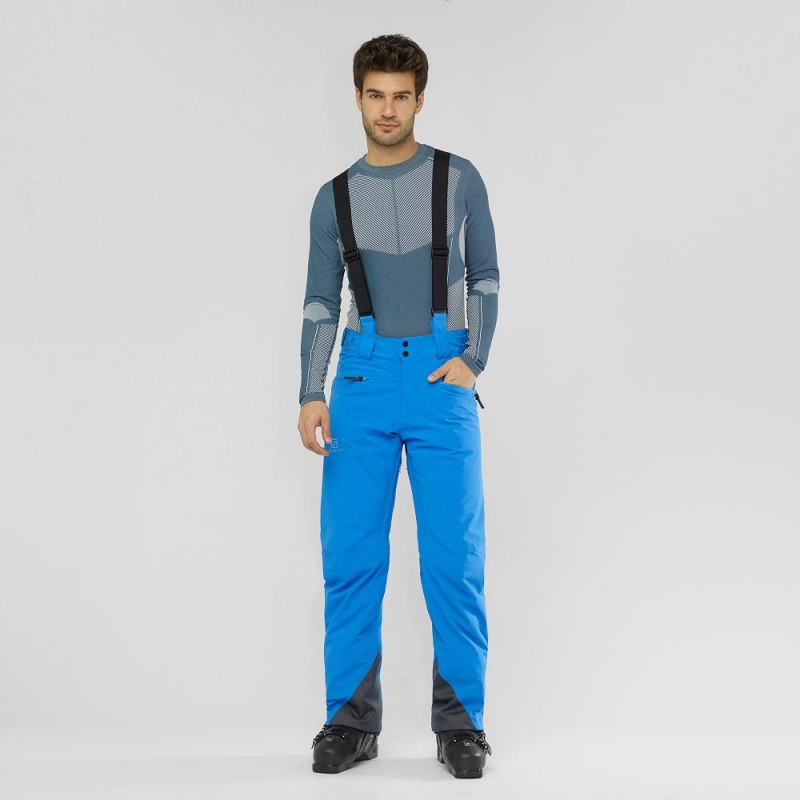 Salomon Force Pants Blue | ZSEX-16792