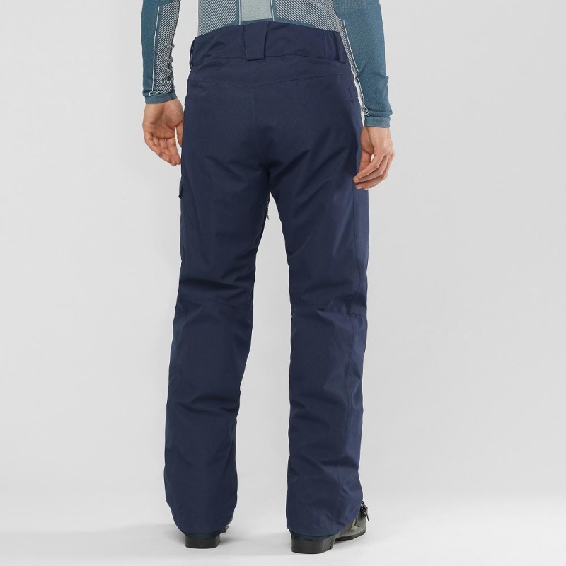 Salomon Highasard M Pants Navy | OSUH-48137