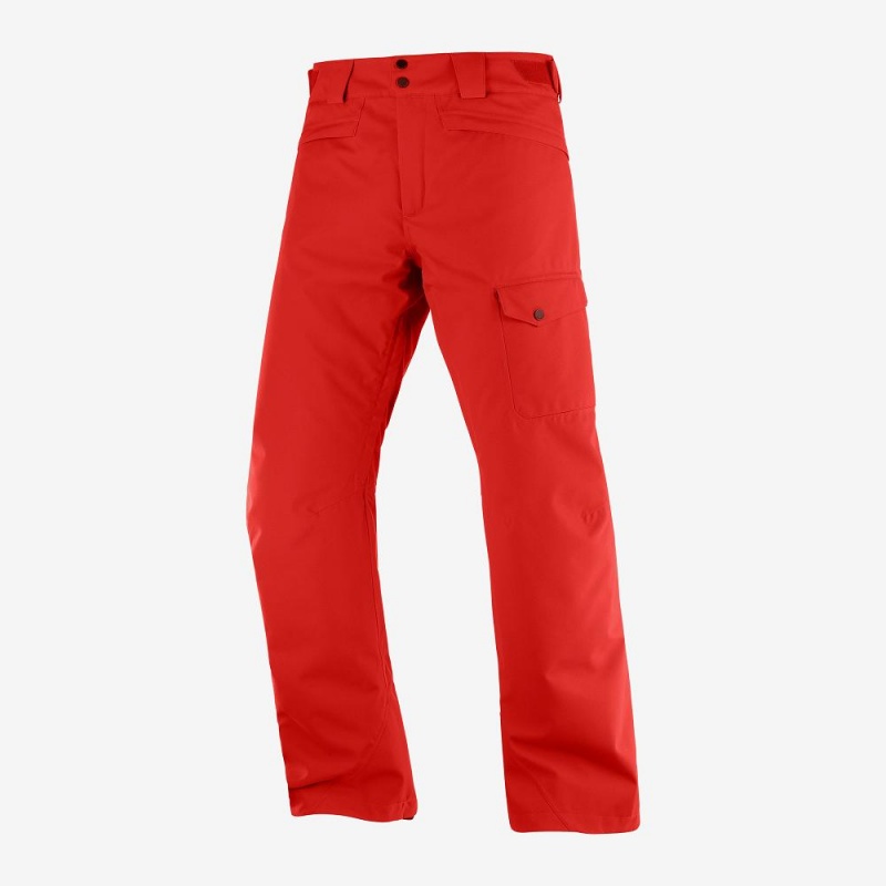 Salomon Highasard M Pants Red | WDTB-35714