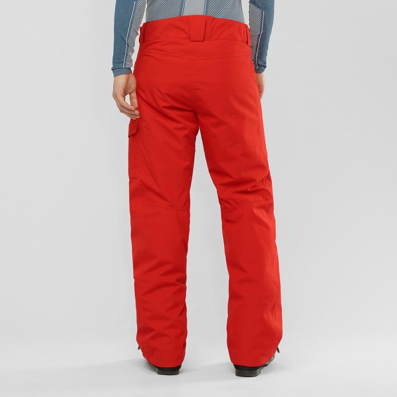 Salomon Highasard M Pants Red | WDTB-35714