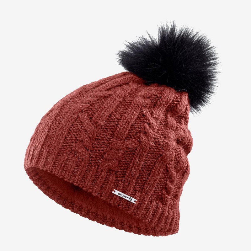 Salomon Ivy Caps Red | ACGP-89564