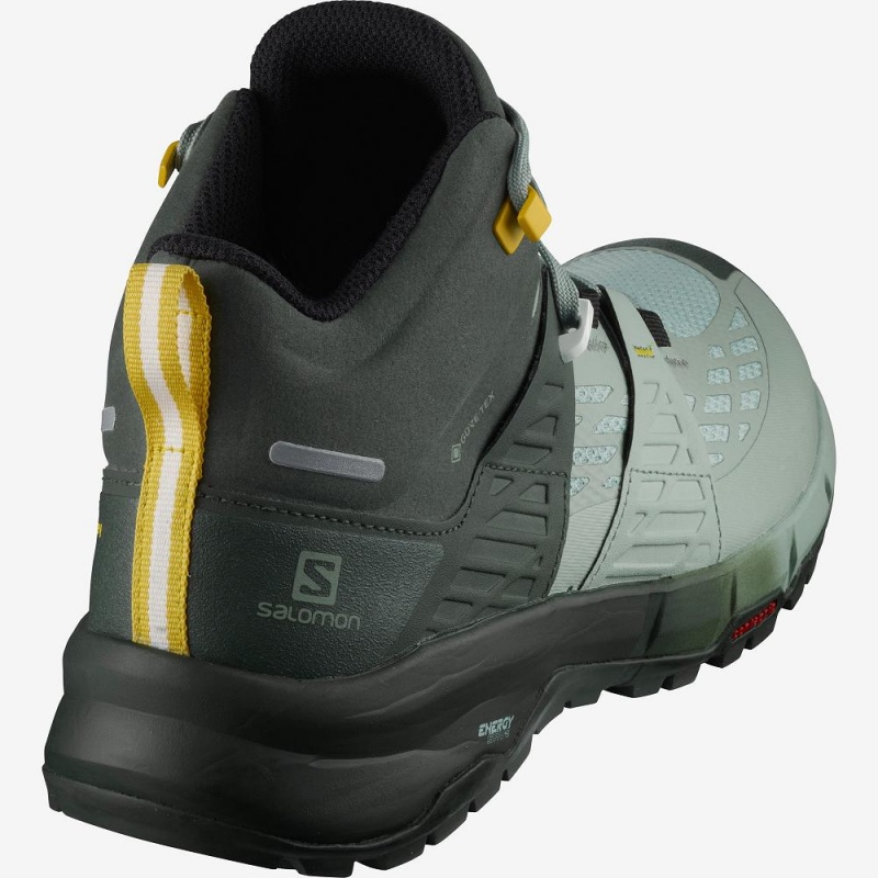 Salomon Odyssey Mid Gtx W Trekking Green | LICN-50674