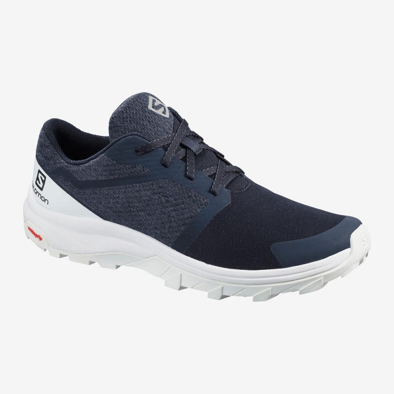 Salomon Outbound Casual Shoes Navy | OVMG-42739