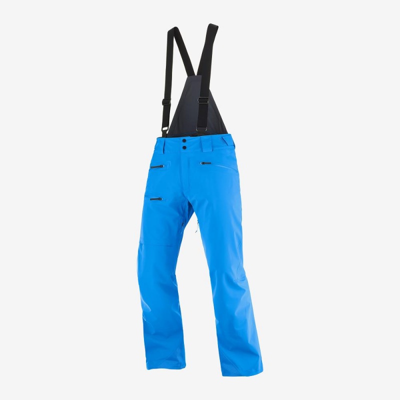 Salomon Outlaw 3L Pants Blue | AJOE-89620