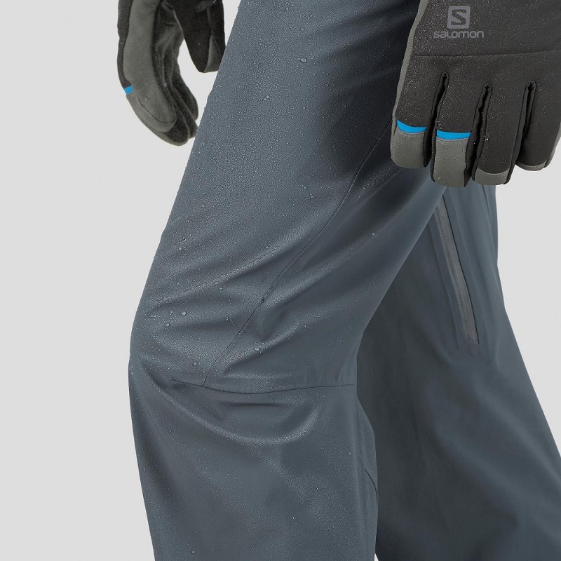 Salomon Outlaw 3L Pants Gray | RTIH-45928