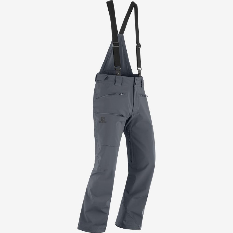 Salomon Outlaw 3L Pants Gray | RTIH-45928