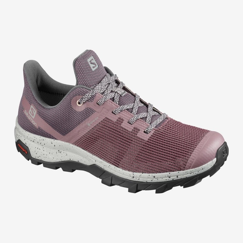 Salomon Outline Prism Gore-Tex Trekking Pink | RQVC-51640