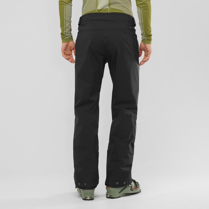 Salomon Outpeak 3L Light Shell M Pants Black | RNWV-60785