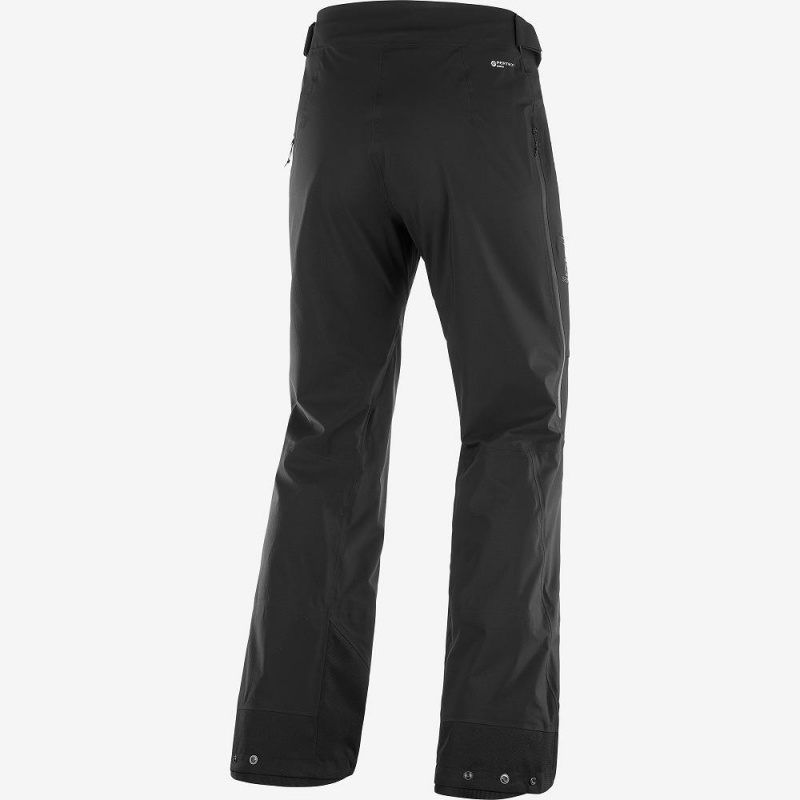 Salomon Outpeak 3L Light Shell M Pants Black | RNWV-60785