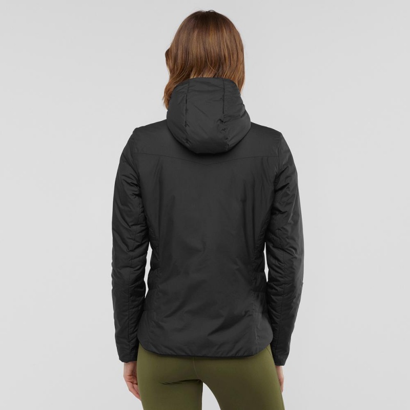 Salomon Outrack Insulated Jacket Black | QDZH-08624