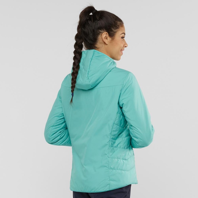 Salomon Outrack Insulated Jacket Green | SDOY-70952