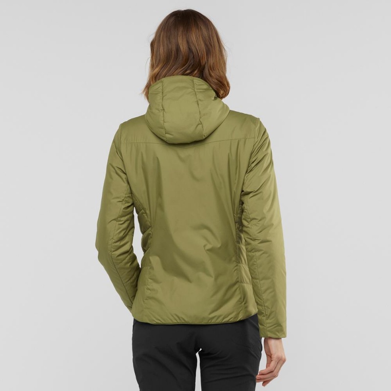 Salomon Outrack Insulated Jacket Green | IGYH-51728