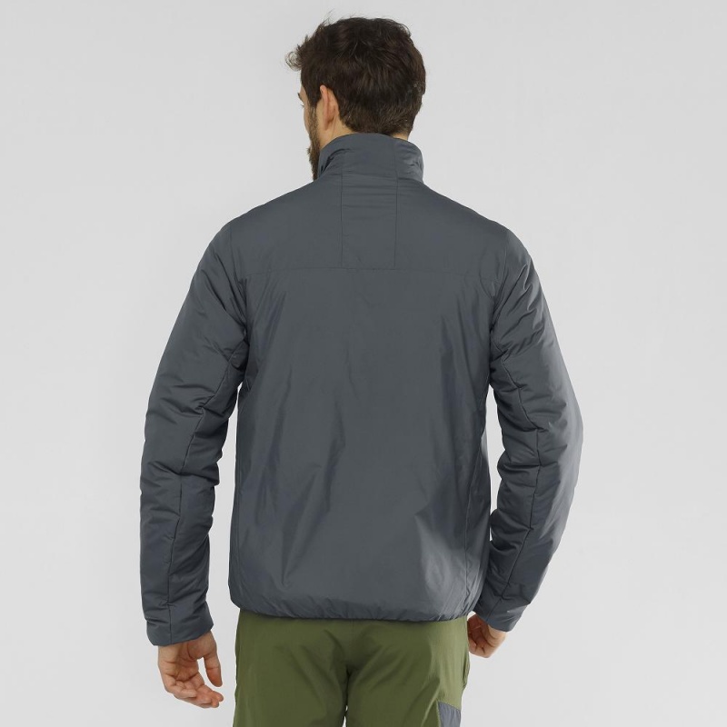 Salomon Outrack Insulated Jacket M Jacket Gray | SXNC-80563