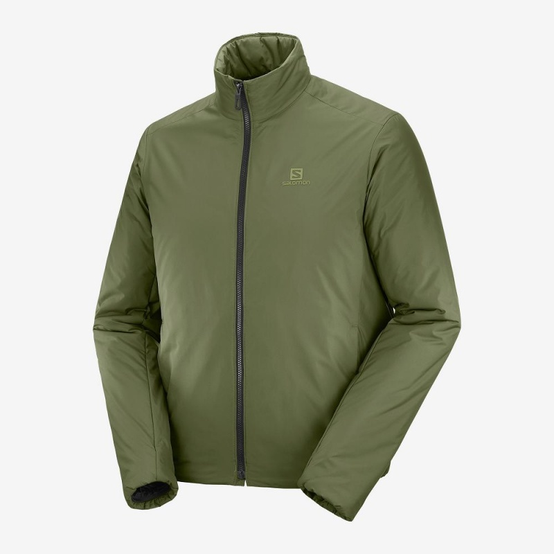 Salomon Outrack Insulated Jacket M Jacket Green | SKMN-95840