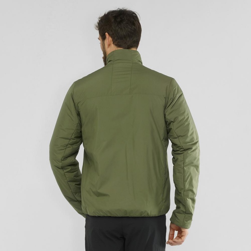 Salomon Outrack Insulated Jacket M Jacket Green | SKMN-95840