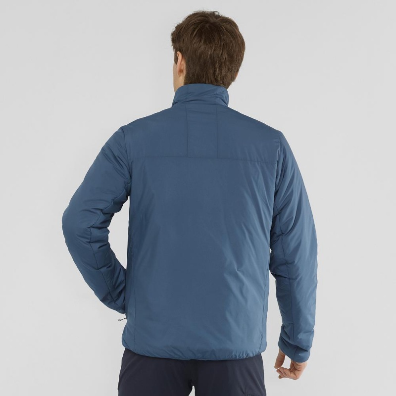 Salomon Outrack Insulated Jacket M Jacket Navy | WQXD-46857