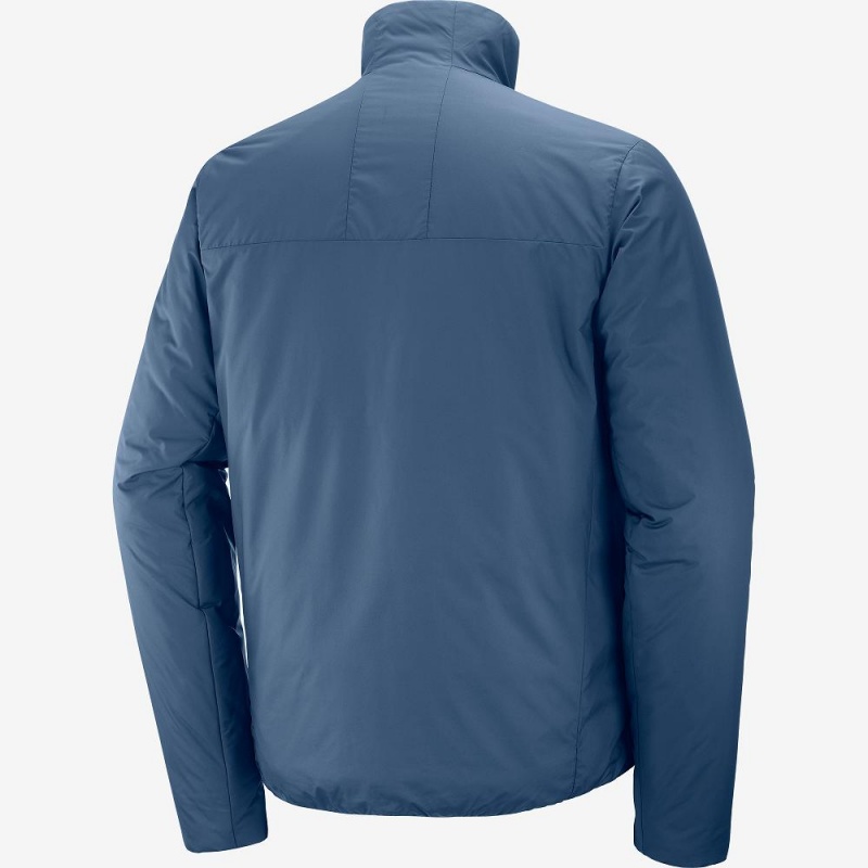 Salomon Outrack Insulated Jacket M Jacket Navy | WQXD-46857