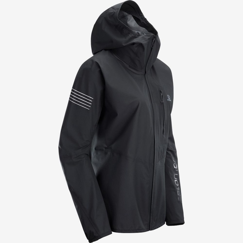 Salomon Outspeed 360 3L Jkt W Jacket Black | NSTA-04261