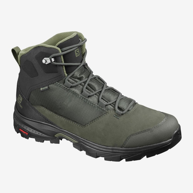 Salomon Outward Gore-Tex Walking Boots Gray | FATH-12430