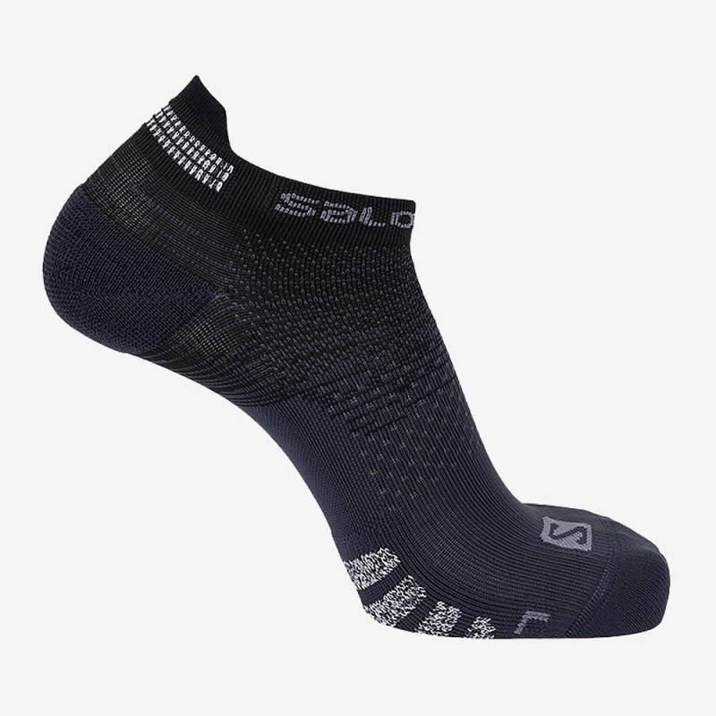 Salomon Predict Low Socks Black | VTZD-81364