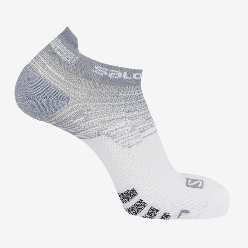 Salomon Predict Low Socks Gray | FLHK-78126