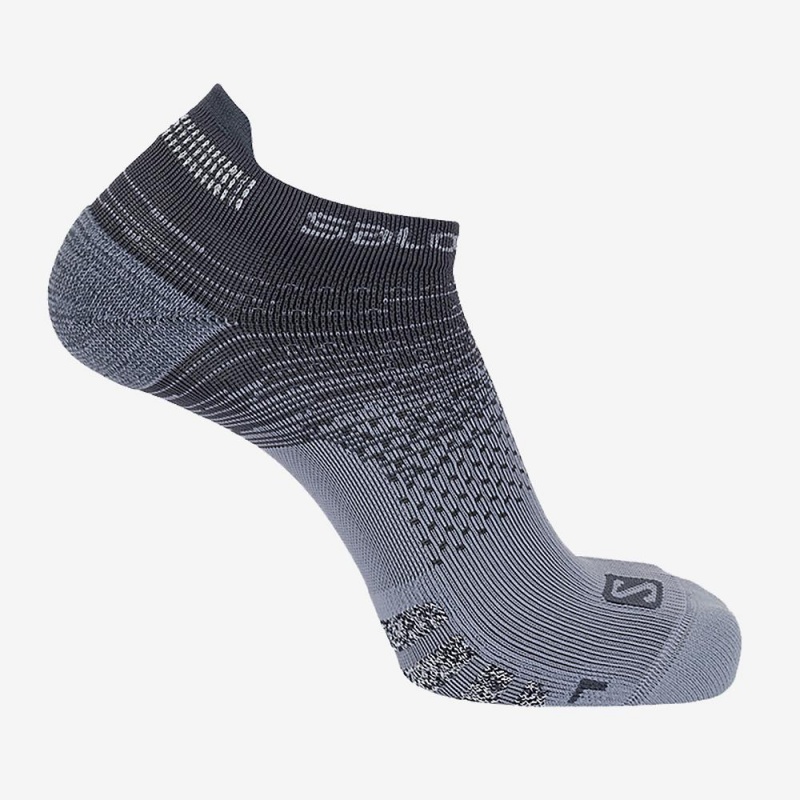 Salomon Predict Low Socks Gray | PLJA-17538