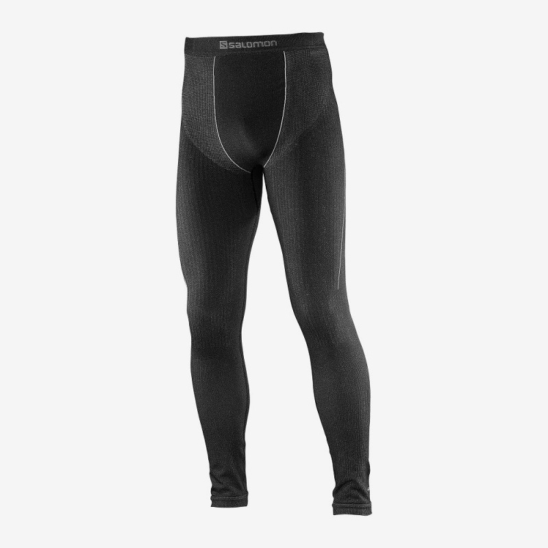 Salomon Primo Warm Tight Seamless M Tight Black | RUFK-06438