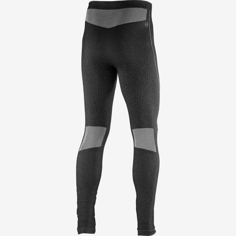 Salomon Primo Warm Tight Seamless M Tight Black | RUFK-06438