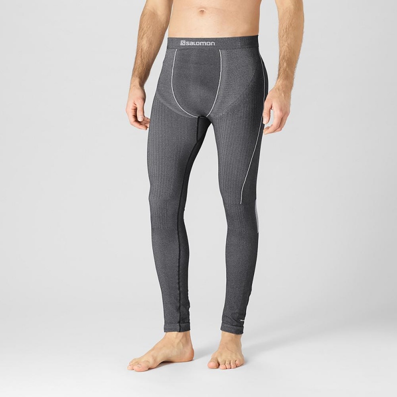 Salomon Primo Warm Tight Seamless M Tight Black | RUFK-06438