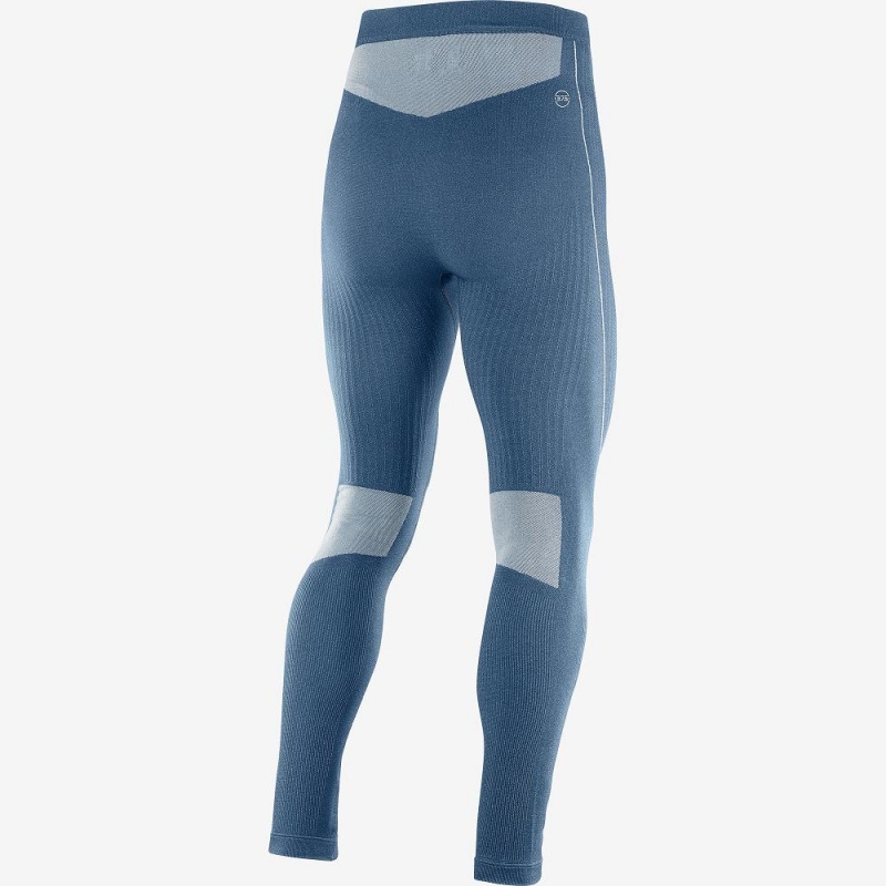 Salomon Primo Warm Tight Seamless M Tight Navy | XVHD-18960