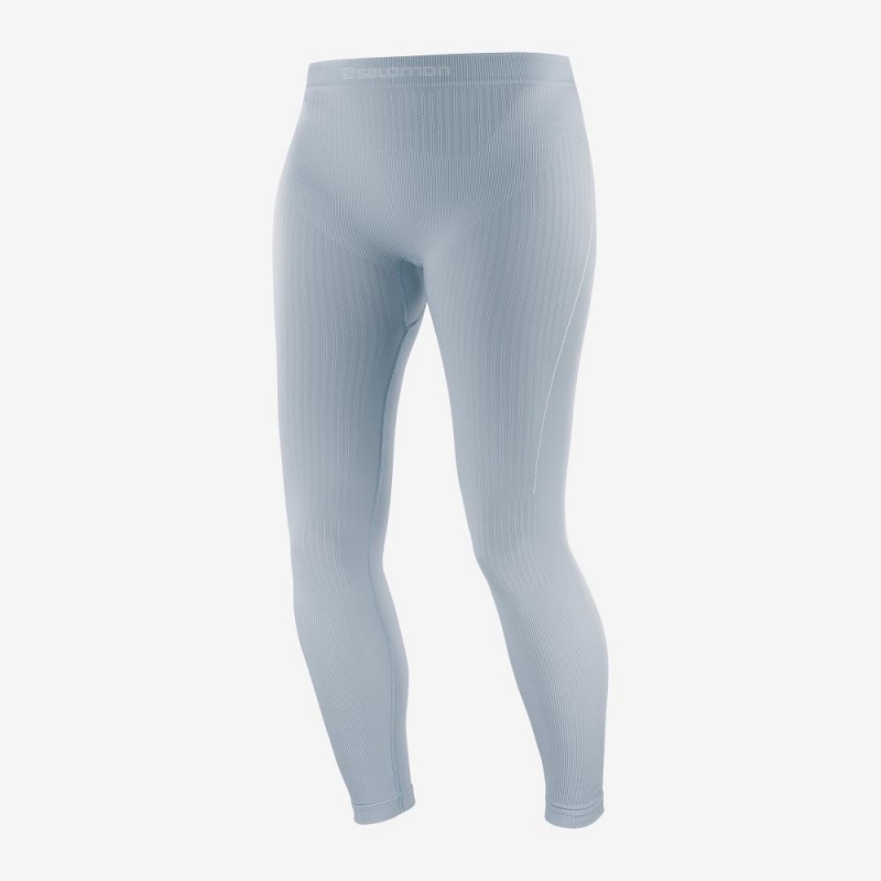 Salomon Primo Warm Tight Seamless W Tight Blue | ZOPG-89213