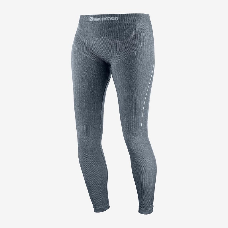 Salomon Primo Warm Tight Seamless W Tight Gray | YGJP-42035