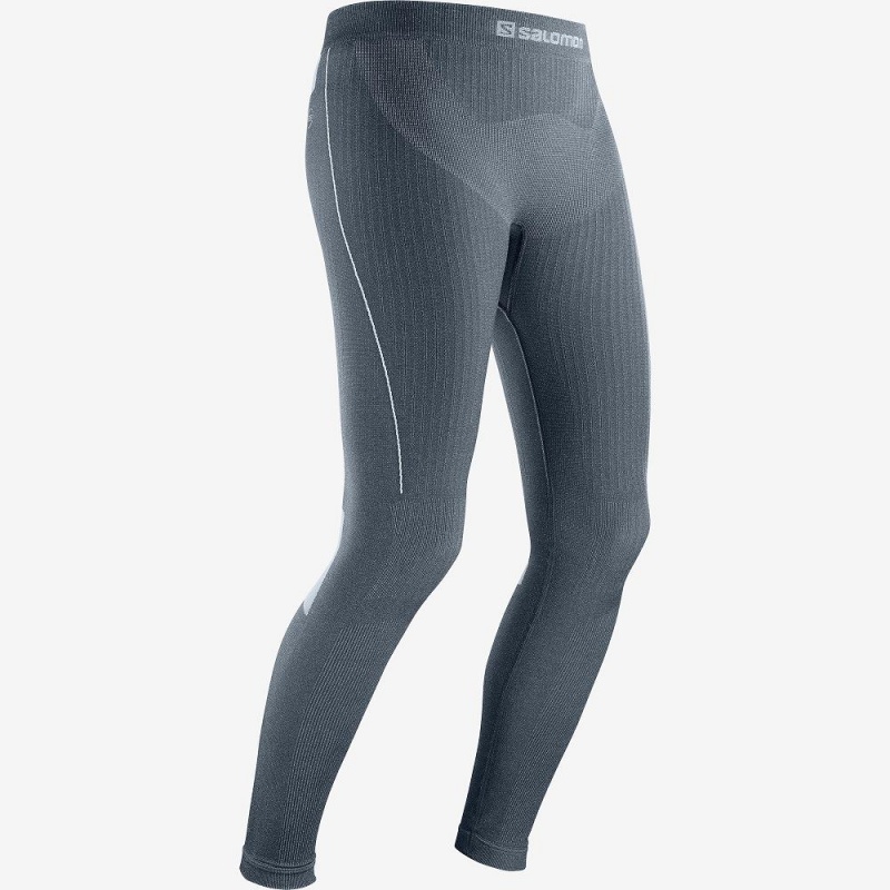 Salomon Primo Warm Tight Seamless W Tight Gray | YGJP-42035