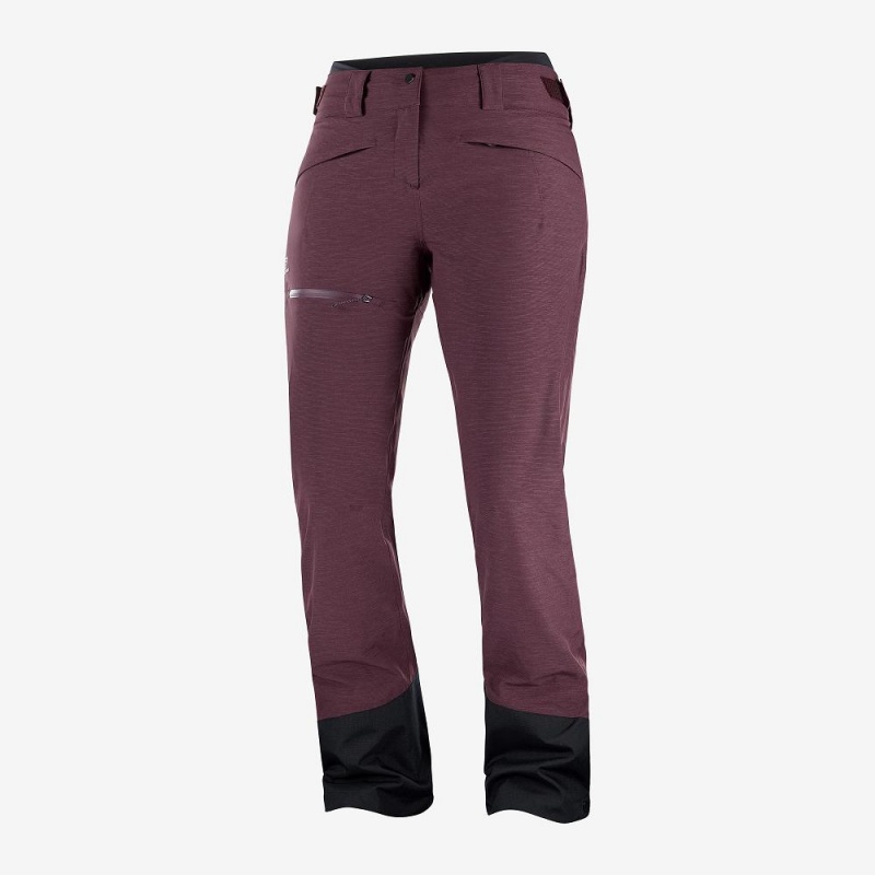 Salomon Proof Light Pants Purple | ACTO-69125