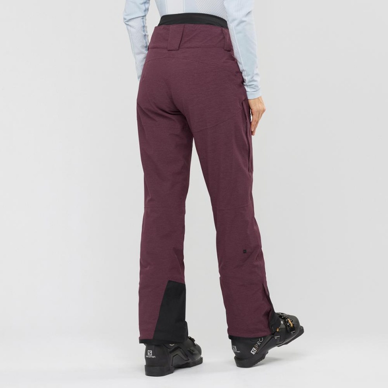 Salomon Proof Light Pants Purple | ACTO-69125