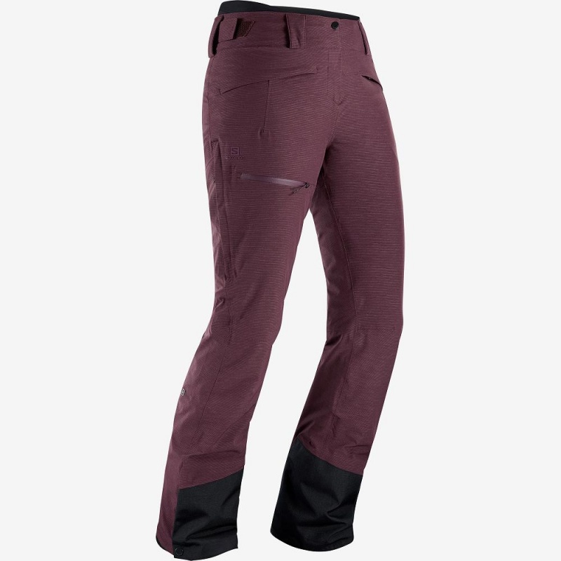 Salomon Proof Light Pants Purple | ACTO-69125