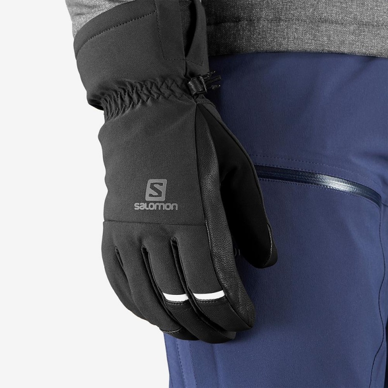 Salomon Propeller Dry M Gloves Black | KIYJ-37215