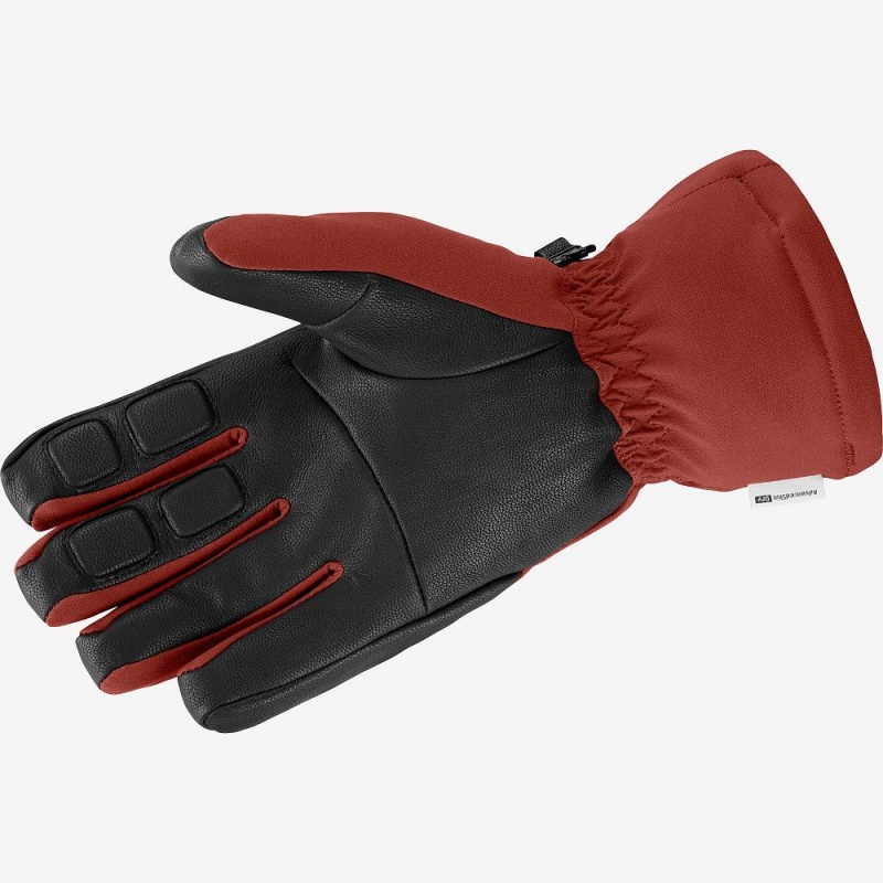 Salomon Propeller Dry M Gloves Red | XKCU-98162