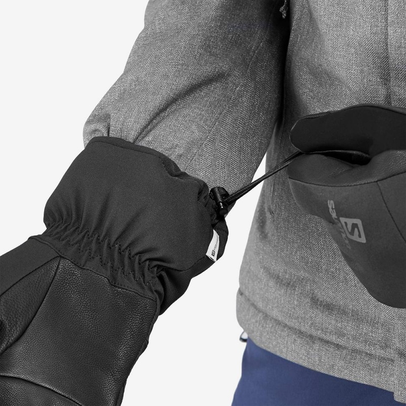 Salomon Propeller Long M Gloves Black | PKTL-67342